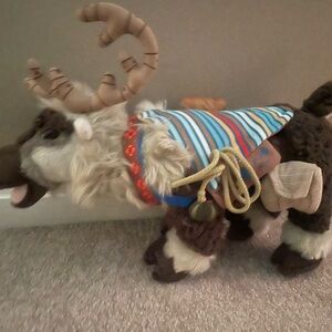 FROZEN. SVEN FROM THE BROADWAY Musical. Plush Reindeer Toy.